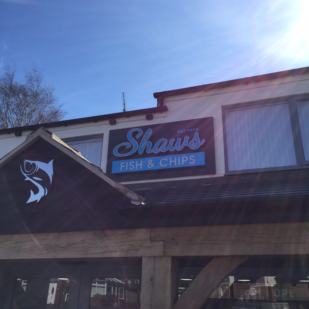 New shop frontage